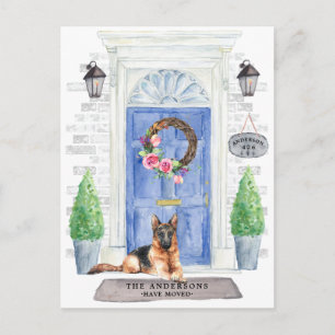 Briefkaart van de Duitse bondskanselier Shepherd M