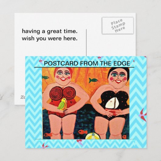 BRIEFKAART VAN DE EDGE (Voorkant / Achterkant)