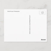 Briefkaart van de Egyptische Pyramides : (Achterkant)