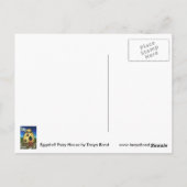 Briefkaart van de eiervanger (Achterkant)