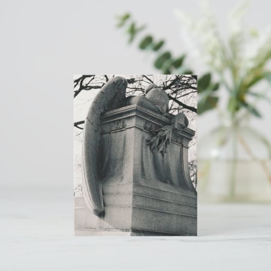 briefkaart van de engel (Staand voorkant)