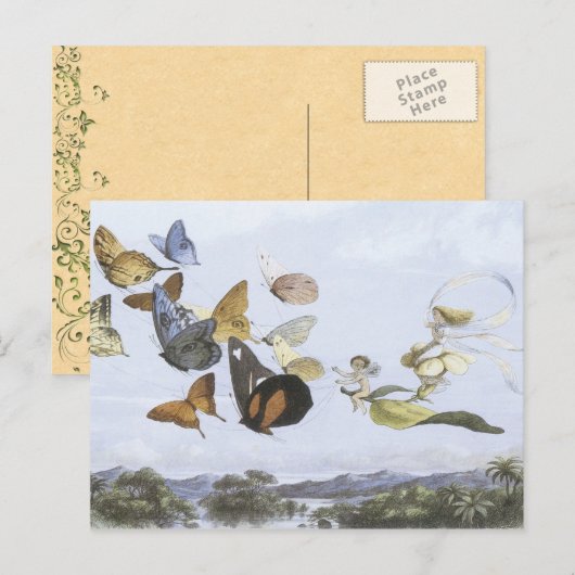 Briefkaart van de Faerie (Voorkant / Achterkant)