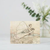  Briefkaart van de Faerie (Staand voorkant)