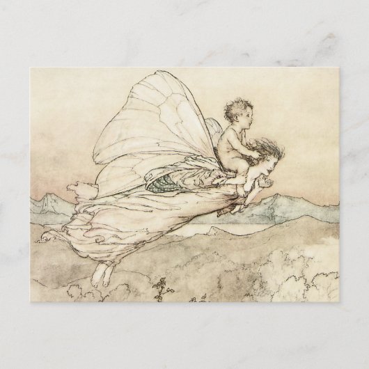  Briefkaart van de Faerie (Voorkant)