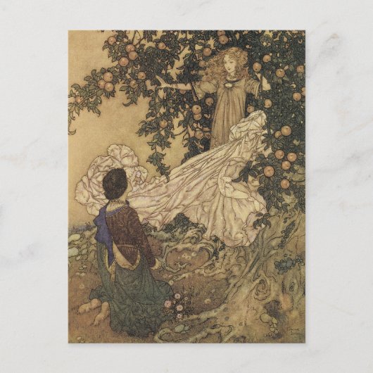 Briefkaart van de Faerie (Voorkant)