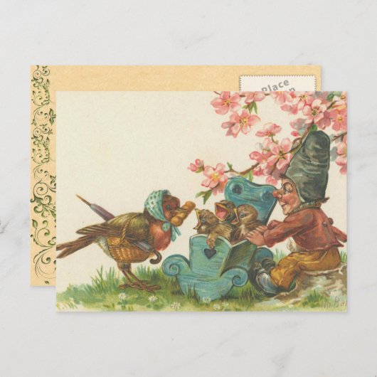 Briefkaart van de Faerie (Voorkant / Achterkant)