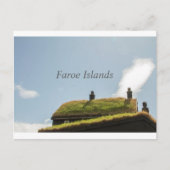 Briefkaart van de Faeröer (Voorkant)