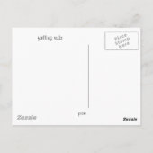 Briefkaart van de Falling Reds (Achterkant)