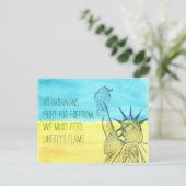 Briefkaart van de FAMM van de Feed Liberty (Staand voorkant)