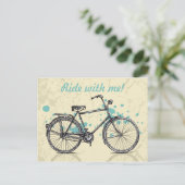  Briefkaart van de Fietstekening (Staand voorkant)