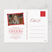 Briefkaart van de Foto van de Vakantie van (Achterkant)