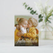 Briefkaart van de Foto van de Vakantie van het (Staand voorkant)