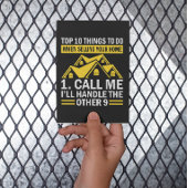 Briefkaart van de Funny Quote van de Real Estate A