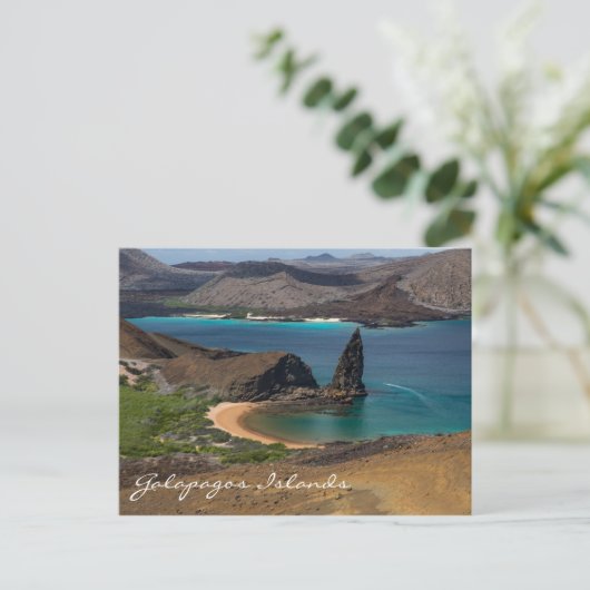 Briefkaart van de Galapagos-eilanden (Staand voorkant)