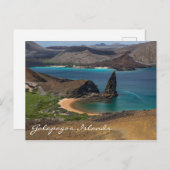 Briefkaart van de Galapagos-eilanden (Voorkant / Achterkant)