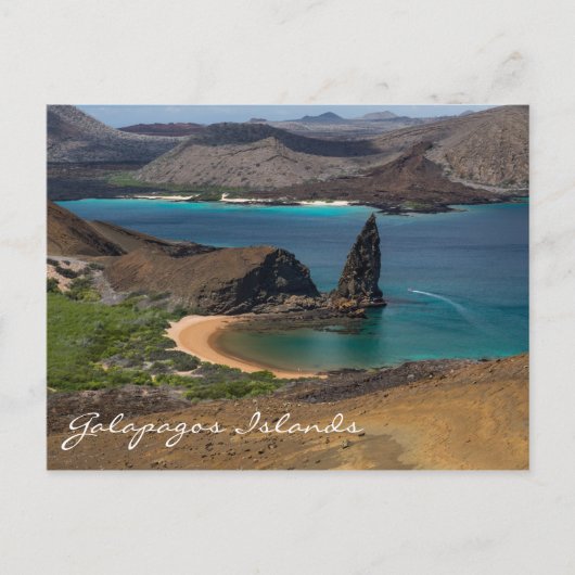 Briefkaart van de Galapagos-eilanden (Voorkant)