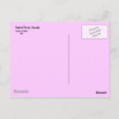 Briefkaart van de gebilderde woestijn (Achterkant)