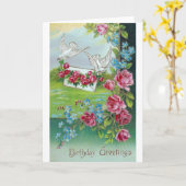  Briefkaart van de geboorte (Gele Bloem)