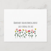 Briefkaart van de geestelijke gezondheid (Voorkant)