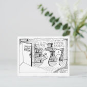 Briefkaart van de geheime kamer van Philosophy (Staand voorkant)