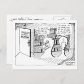 Briefkaart van de geheime kamer van Philosophy (Voorkant / Achterkant)