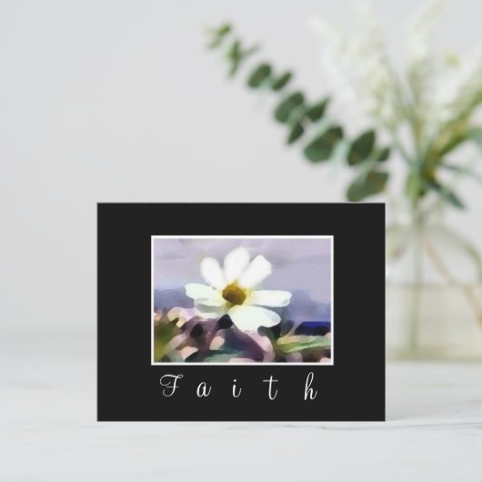 briefkaart van de geloofsflora (Staand voorkant)