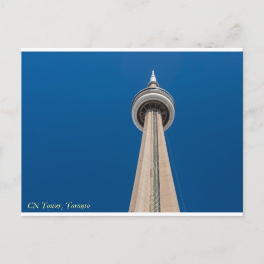 Briefkaart van de GN-toren Toronto, Ontario, Canad (Voorkant)