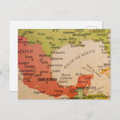 Briefkaart van de Golf van Mexico (Voorkant / Achterkant)