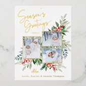 Briefkaart van de 'goudkoortsfeestdag' van het sei (Voorkant)