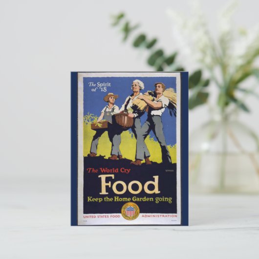  briefkaart van de Groei (Staand voorkant)