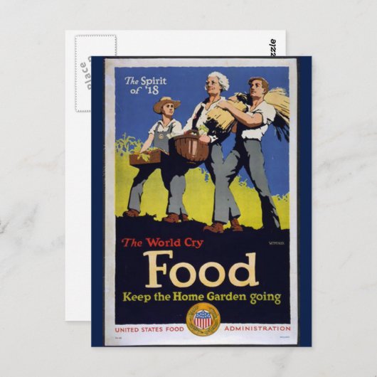  briefkaart van de Groei (Voorkant / Achterkant)