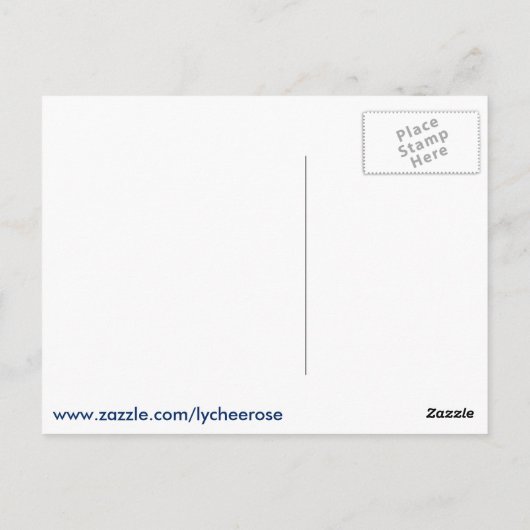  briefkaart van de Groei (Achterkant)