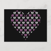 briefkaart van de hartritmevlinder (Voorkant)