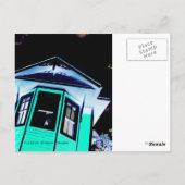 Briefkaart van de haunted House (Calgary, Canada) (Achterkant)