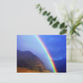 Briefkaart van de Hawaiiaanse regenboog (Staand voorkant)