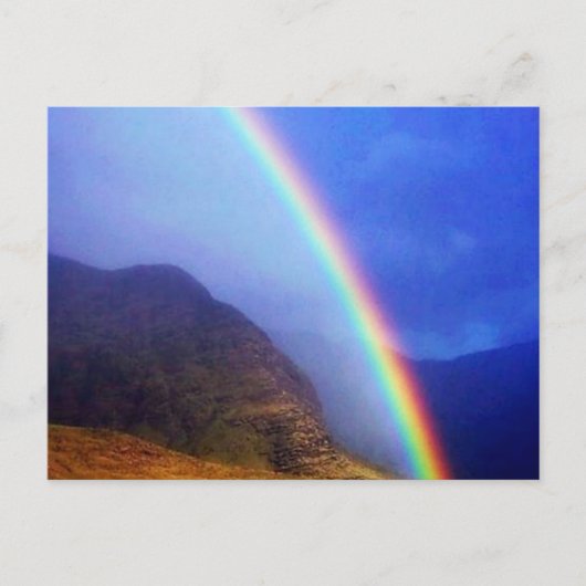 Briefkaart van de Hawaiiaanse regenboog (Voorkant)