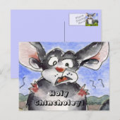 Briefkaart van de Heilige Cartoon Chincholey (Voorkant / Achterkant)