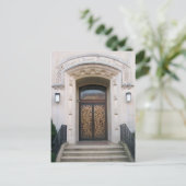Briefkaart van de heilige katholieke kerk (Staand voorkant)