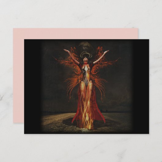 briefkaart van de heks (Voorkant / Achterkant)