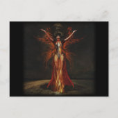 briefkaart van de heks (Voorkant)