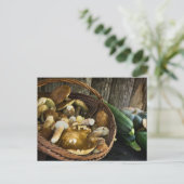 Briefkaart van de herfst-voedselstilstand (Staand voorkant)