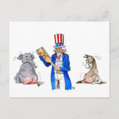 Briefkaart van de hervormingspartner (Voorkant)