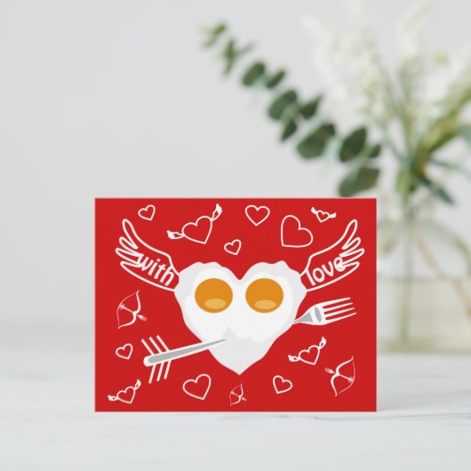 Briefkaart van de het hartDouane van de (Staand voorkant)