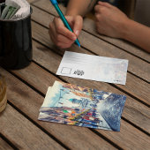 Briefkaart van de Ierse Waterverf