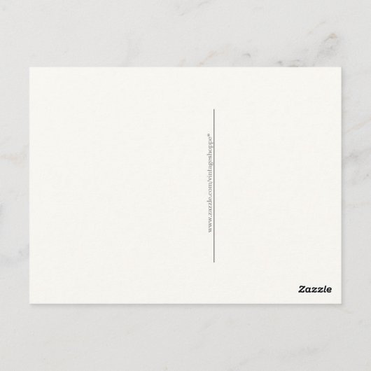   Briefkaart van de Illustratie Swan (Achterkant)