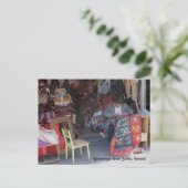 Briefkaart van de Jaffa Flea-markt voor foto's (Staand voorkant)