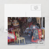 Briefkaart van de Jaffa Flea-markt voor foto's (Voorkant / Achterkant)