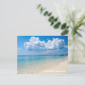 Briefkaart van de Kaaimaneilanden - Zeven-heilzaam (Staand voorkant)