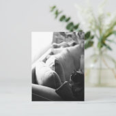 Briefkaart van de kamer van kat (Staand voorkant)