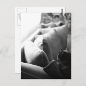 Briefkaart van de kamer van kat (Voorkant / Achterkant)